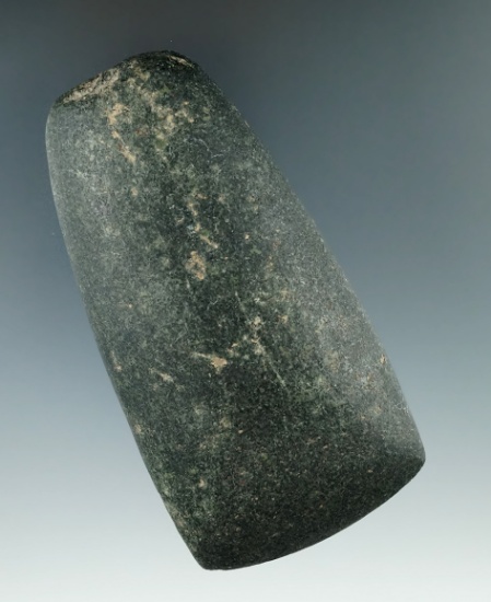 4 1/16" well-defined Diorite Celt found in Ohio.