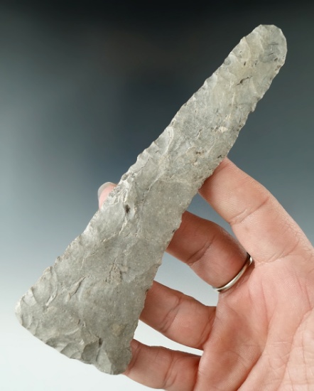 Large 5 7/16" Archaic Knife found in Coryell Co., Texas. Comes with a Rogers COA.
