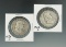 1952-D & 1953-D Franklin Half Dollars.