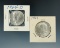 1964 & 1964-D Uncirculated Kennedy Half Dollars.
