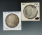 1965 & 1966 Canadian Silver Dollars Uncirculated.