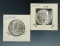 1964 & 1964-D Kennedy Half Dollars AU.