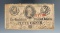 1st Series 50 Cent Confederate Note- April 16, 1863.