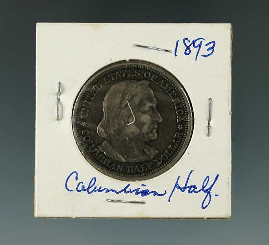 1893 Columbian Expo Half Dollar.