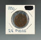 1870 2 Cent Coin.