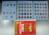 Indian Cent Book with 32 different Cents and a 2010 Red Book.
