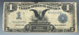 1899 Large Size Silver Certificate One Dollar Black Eagle.