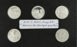 2017-S Proof Silver Quarters.