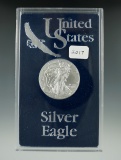 2017 Silver Eagle 1oz. Silver.