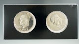 1973-S Eisenhower Dollar Collection (2 Coins).