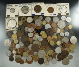 Bag of misc. World Coins (about 3 pounds).