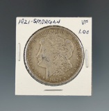 1921-S Morgan Dollar.