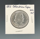 1893 Columbian Expo Half Dollar Uncirculated.