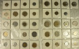 38 Assorted Foreign Coins.