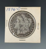 1896-O Morgan Dollar.