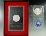 1972 Eisenhower Proof & Uncirculated Silver Dollars.