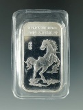 2014 Year of the Horse .999 Fine Silver 1oz.