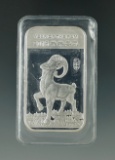 2015 Year of the Ram .999 Fine Silver 1oz.