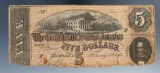 5 Dollar Note- Feb. 17, 1864.