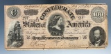 1st Series 100 Dollar Confederate Note- Feb. 17, 1864.