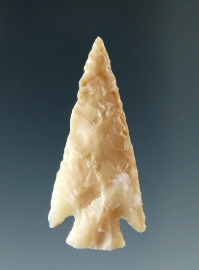1 5/8" Cornernotch arrowhead that is nicely styled from attractive material. Near the Columbia River