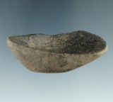 Rare Columbia River Stone Ladle. A small stone ladle or spoon made of basalt. Columbia River.