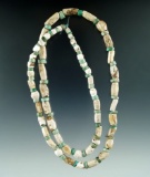Hohokahm Turquoise and Shell Necklace - 21