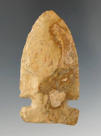 2 5/8" Archaic Sidenotch that is very well styled from nice material. Found in Ohio