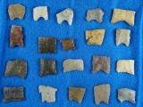 Group of 20 Paleo Bases found in the High Plains region.