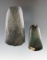 Pair of Adena stone tools including a 2 11/16