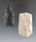 Pair of Paleo artifacts including a 2 1/8