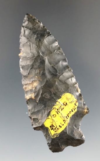 2 1/2" Heavy Duty made from Coshocton Flint found in Ohio.