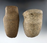 Pair of 3/4 grooved Axes found in Ohio, largest is 4 1/4