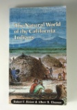Softcover book: The natural world of the California Indians by Heizer and Elsasser, 271 pages
