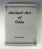 Hardcover book with dust jacket in excellent condition: Ancient art of Ohio by Lar Hothem, 272