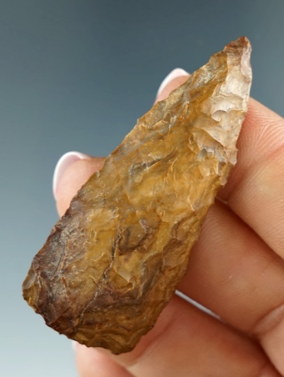 2 1/2" Plateau Pentagonal Knife made from petrified wood found near the Columbia River, WA.
