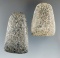 Pair of hardstone Adzes is found in Ohio, largest is 2 5/8