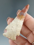 Beautifully colored Flint on this 2 1/2