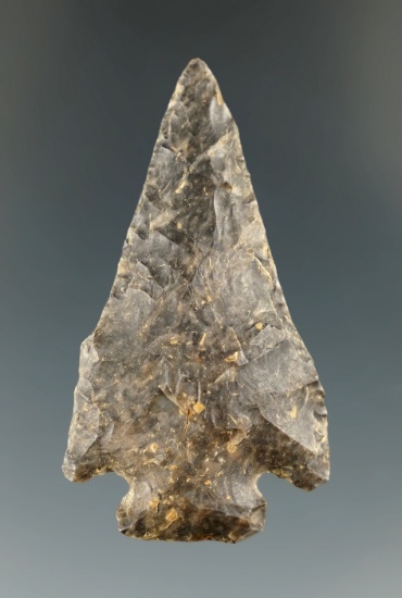 Classic style 1 15/16" Pentagonal point found in Ohio.