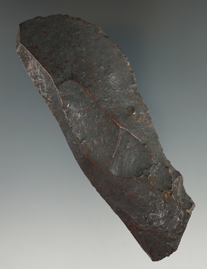 Heavily River patinated 5" Paleo Uniface flake Knife found in a river in Florida.