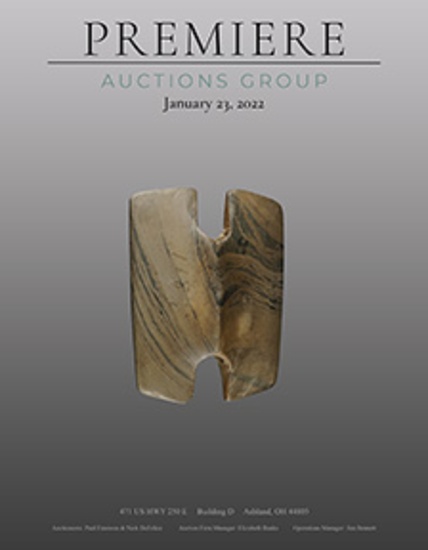 Indian Artifacts Auction - Bennett's Premiere Auct