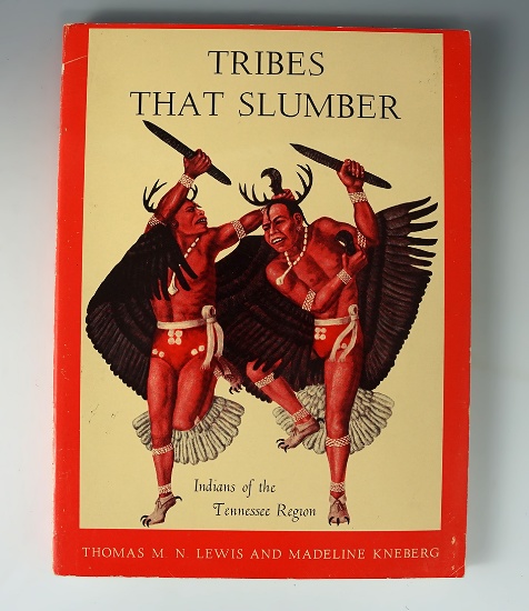 Softcover book "Tribes that slumber" about the Indians of the Tennessee region.