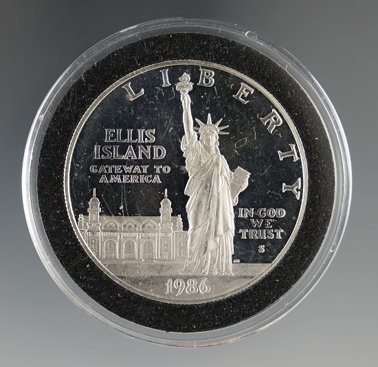1986-S Liberty Dollar Comm Proof Round