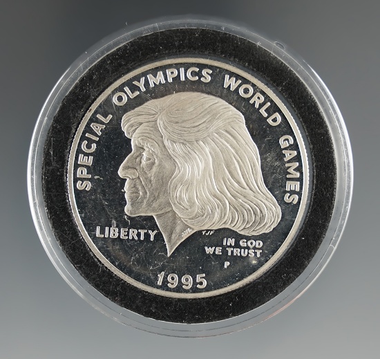 1995 Special Olympics World Games Silver Dollar