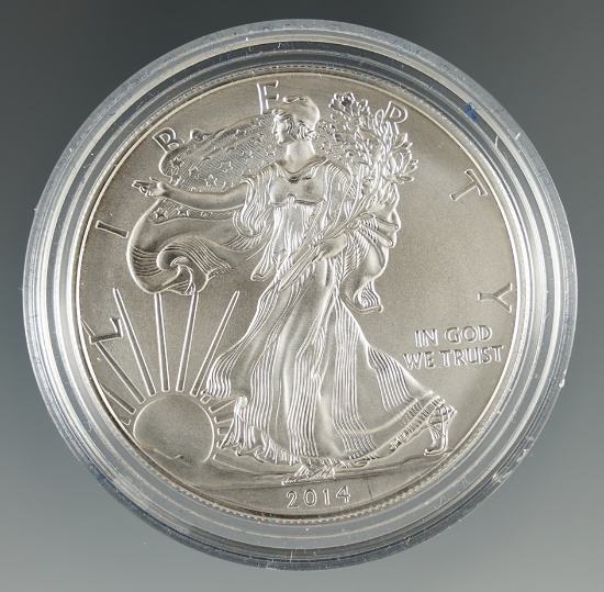 1 oz. Silver Round (copy of Morgan Dollar)