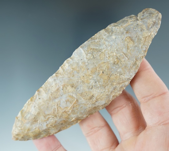 4 7/8" Flint Knife found in Indiana.