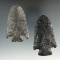 Pair of Archaic Points including a 2 7/8