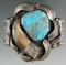 Vintage Southwestern jewelry: nicely decorated 2 3/4