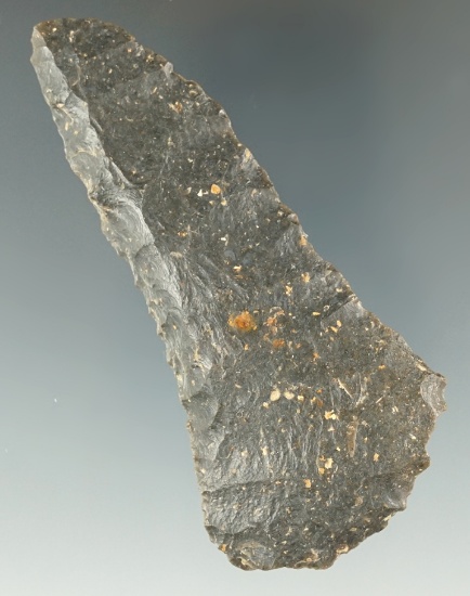 3 11/16" Nicely patinated Beveled Knife found in Barron Co., Kentucky. Pic in "Who's Who" #11