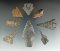 Group of eight assorted Martis Culture artifacts found in Eastern Tehama Co., California.